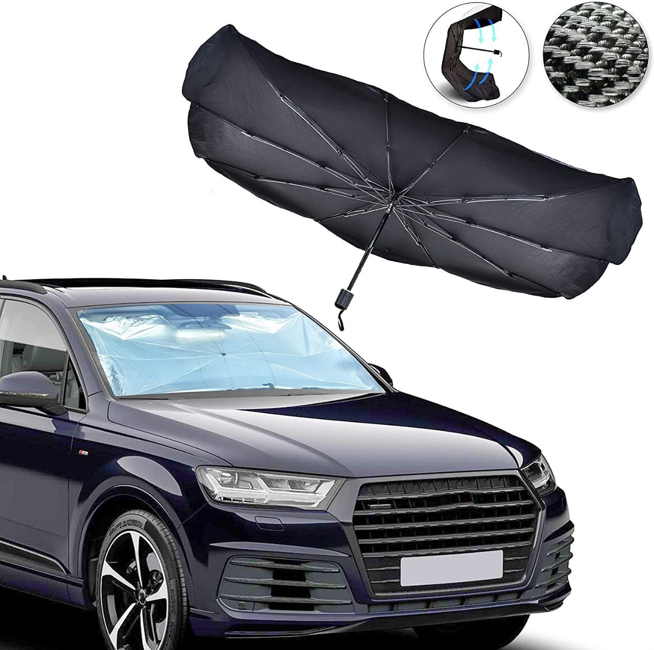 Sombrilla Parasol para vehiculos con proteccion UPF50+